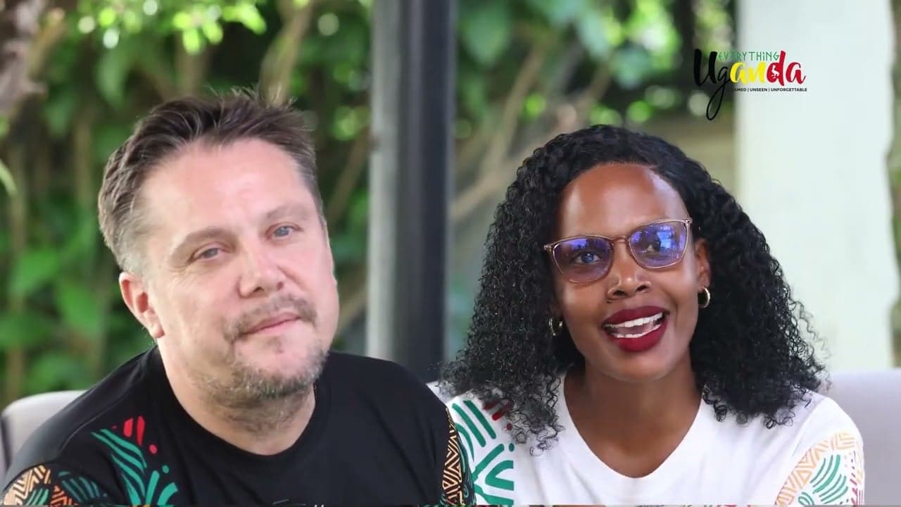 Jason Hathaway and Grace, founders of Everything Uganda